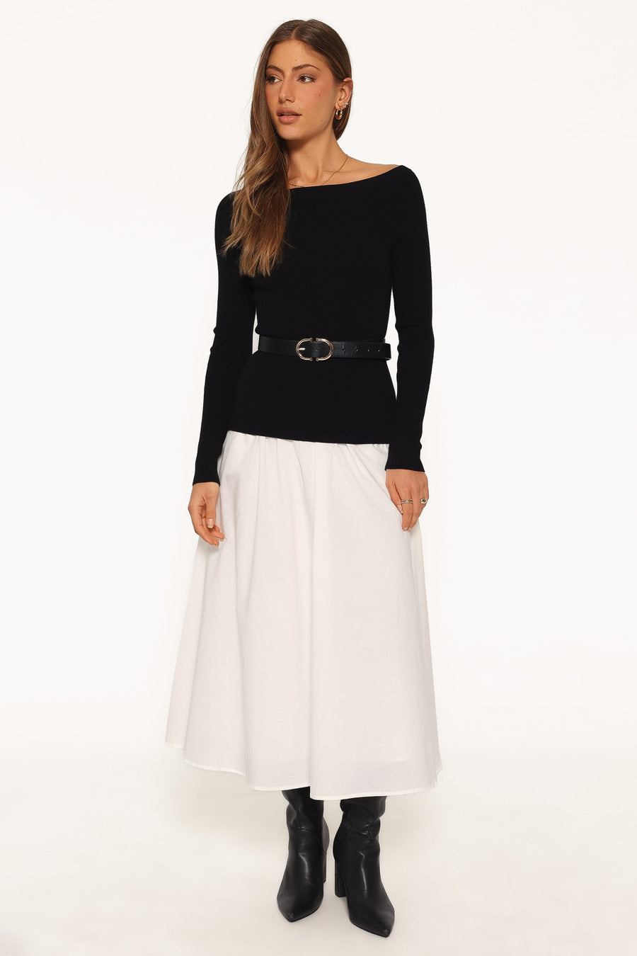 Presley Knit Top - Black