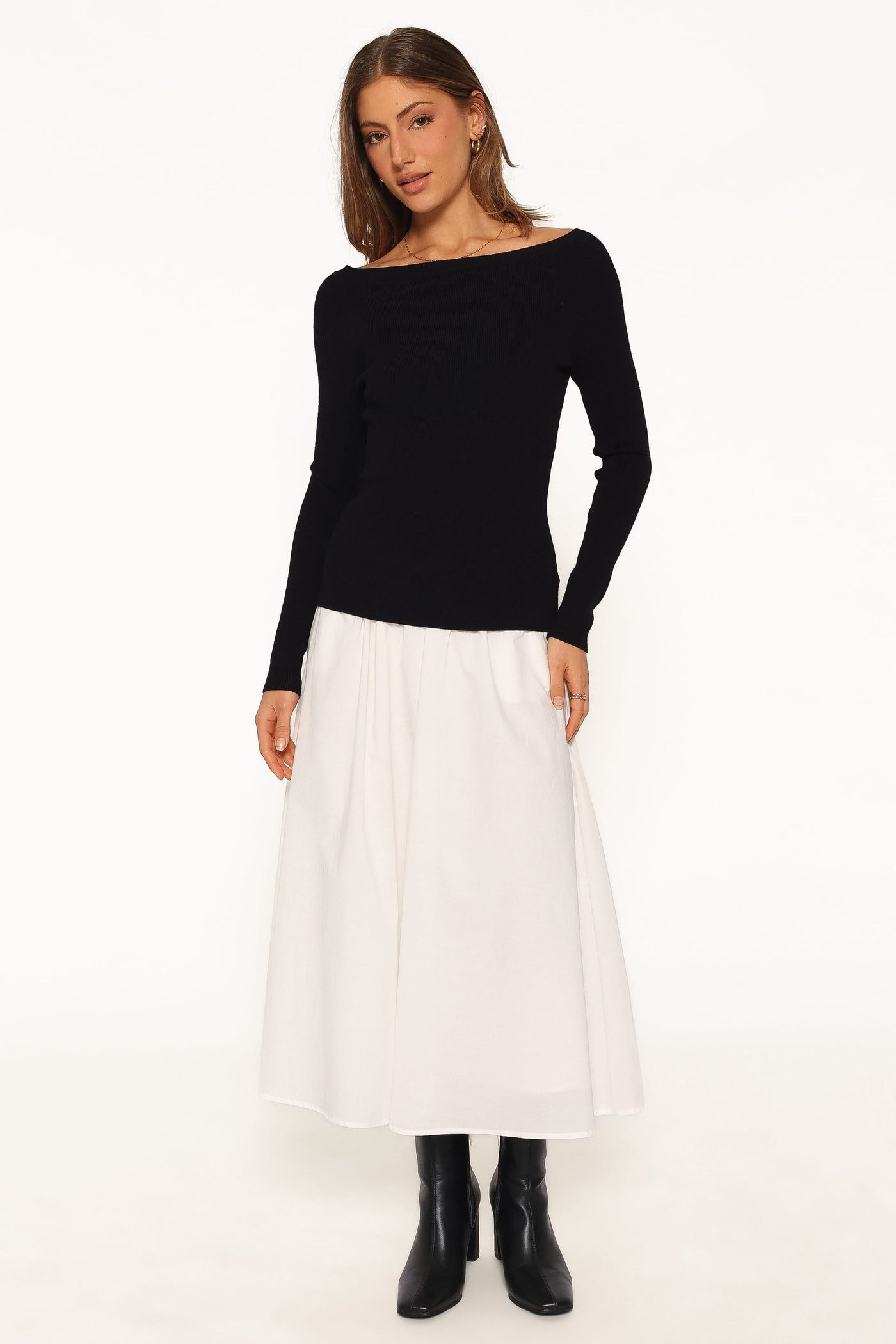 Presley Knit Top - Black