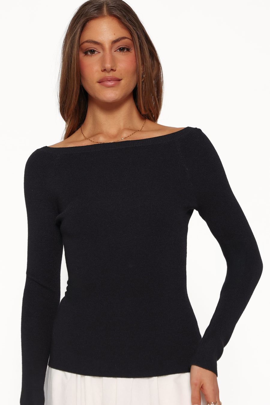 Presley Knit Top - Black
